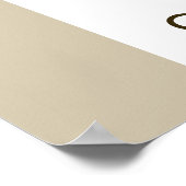 フォトコラージュ番号80ニュートラル80誕生日 ポスター (角)