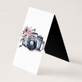 フォトコラージュ結婚の写真家 名刺 (裏面)