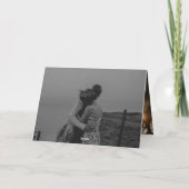 フォトコラージュ結婚の感謝 サンキューカード (裏面)