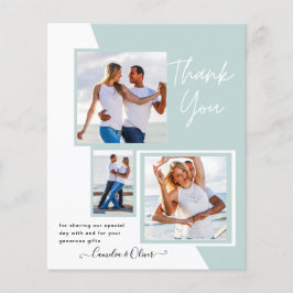 フォトコラージュ結婚THANK's/ベビー/Graduate/ANY チラシ