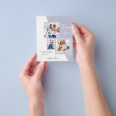 フォトコラージュ結婚THANK's/ベビー/Graduate/ANY チラシ (手)