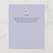 フォトコラージュ結婚THANK's/ベビー/Graduate/ANY チラシ (裏面)