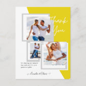 フォトコラージュ結婚THANK's/ベビー/Graduate/ANY ポストカード (正面)