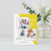 フォトコラージュ結婚THANK's/ベビー/Graduate/ANY ポストカード (スタンド正面)