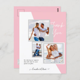 フォトコラージュ結婚THANK's/ベビー/Graduate/ANY ポストカード