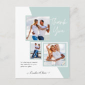 フォトコラージュ結婚THANK's/ベビー/Graduate/ANY ポストカード (正面)