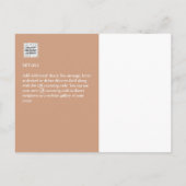 フォトコラージュ結婚THANK's/ベビー/Graduate/ANY ポストカード (裏面)