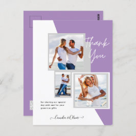 フォトコラージュ結婚THANK's/ベビー/Graduate/ANY ポストカード