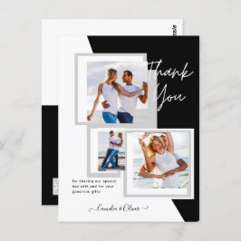 フォトコラージュ結婚THANK's/ベビー/Graduate/ANY ポストカード