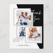 フォトコラージュ結婚THANK's/ベビー/Graduate/ANY ポストカード (正面)