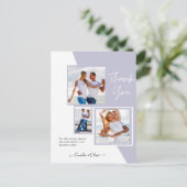 フォトコラージュ結婚THANK's/ベビー/Graduate/ANY ポストカード (スタンド正面)