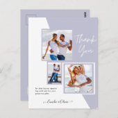 フォトコラージュ結婚THANK's/ベビー/Graduate/ANY ポストカード (正面/裏面)