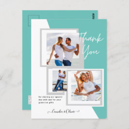 フォトコラージュ結婚THANK's/ベビー/Graduate/ANY ポストカード