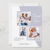 フォトコラージュ結婚THANK's/ベビー/Graduate/ANY 招待状 (正面)