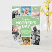 フォトコラージュ聖母の日 カード (黄色い花)