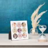 フォトコラージュ赤ちゃんガール名、誕生統計、アヒル フォトプラーク (インサイチュ)