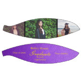 フォトコラージュ金ゴールドパープル卒業バスケットボール バスケットボール (パネル)