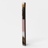 フォトコラージュ黒イニシャルモノグラムI携帯ケース Case-Mate iPhoneケース (裏面/左)