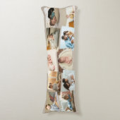 フォトコラージュ10写真モンタージュニュートラルキノコ ボディピロー (正面縦)