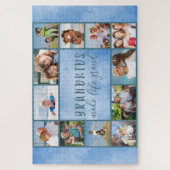 フォトコラージュ12写真グランドキッズが人生を壮大にする ジグソーパズル (縦)