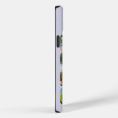 フォトコラージュ12写真グリッド愛の生活 Case-Mate iPhoneケース (裏面 / 右)