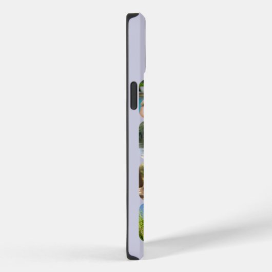 フォトコラージュ12写真グリッド愛の生活 Case-Mate iPhoneケース (裏面 / 右)