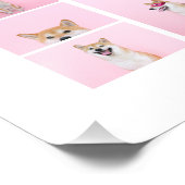 フォトコラージュ13写真パーソナライズされたカスタム フォトプリント            (角)