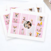 フォトコラージュ13写真パーソナライズされたカスタム ポストカード