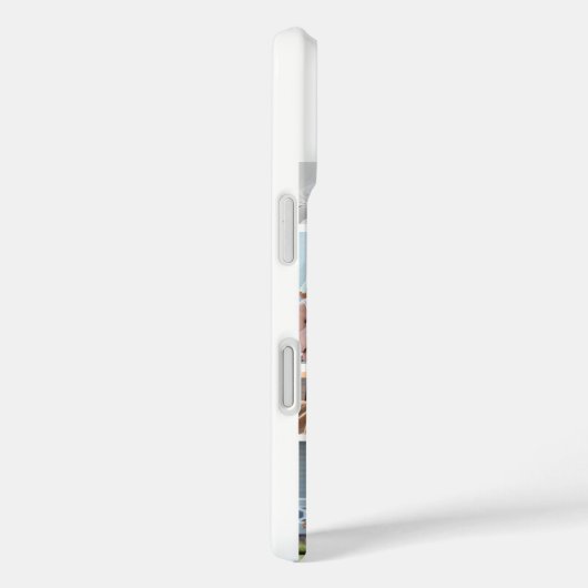 フォトコラージュ18枚カスタム写真カラーホワイト Case-Mate iPhoneケース (裏面 / 右)