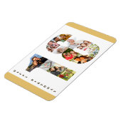 フォトコラージュ18 Happy 18誕生日 マグネット (左側)