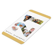 フォトコラージュ21歳おめでとう21歳の誕生日 マグネット (左側)