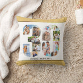 フォトコラージュ30歳の誕生日ニュートラパーソナライズされたル クッション (ブランケット)