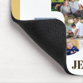 フォトコラージュ30歳の誕生日30カスタム歳 マウスパッド (コーナー)