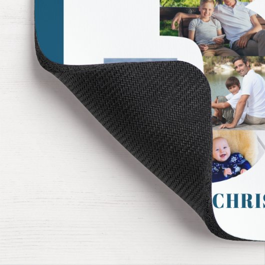 フォトコラージュ30歳の誕生日30 パーソナライズされた マウスパッド (コーナー)