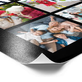 フォトコラージュ45枚の写真パーソナライズされたカスタム フォトプリント            (角)