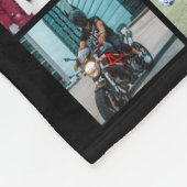 フォトコラージュ99正方形イメージ フリースブランケット (角)