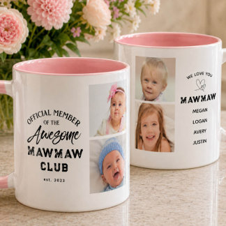 フォトコラージュ すごいMAWMAWマグカップ マグカップ