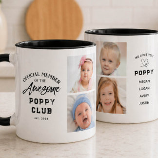 フォトコラージュ すばらしいPOPPYマグカップ マグカップ