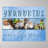 フォトコラージュ – グランドブルーの生活を作る ポスター (正面)