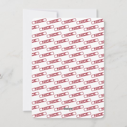 フォトコラージュ |サンタおもしろいクリスマスのサンタ シーズンカード (裏面)