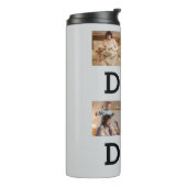 フォトコラージュ – パパとハート | 父の日- タンブラー (回転左)