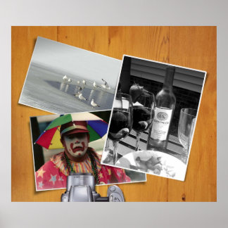 フォトコラージュ ポスター