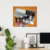 フォトコラージュ ポスター (ホームオフィス)