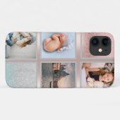 フォトコラージュ ローズゴールド Case-Mate iPhoneケース (裏面(横))