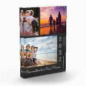 フォトコラージュ |家族の休暇の記念碑 フォトブロック (左)