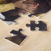 フォトコラージュ「愛してるよ」バレンタインデー ジグソーパズル (側面)