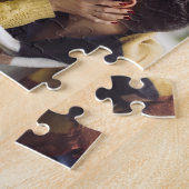 フォトコラージュ「愛してる」 ジグソーパズル (側面)