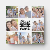 フォトコラージュ |最高のパパ フォトプラーク (正面)