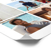 フォトコラージュ 追悼式 人生の祝祭 ウェルカム ポスター (角)