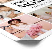 フォトコラージュ 15枚 11x14 白 ポスター (角)